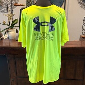 Under Armour Men's Bright Yellow Tee